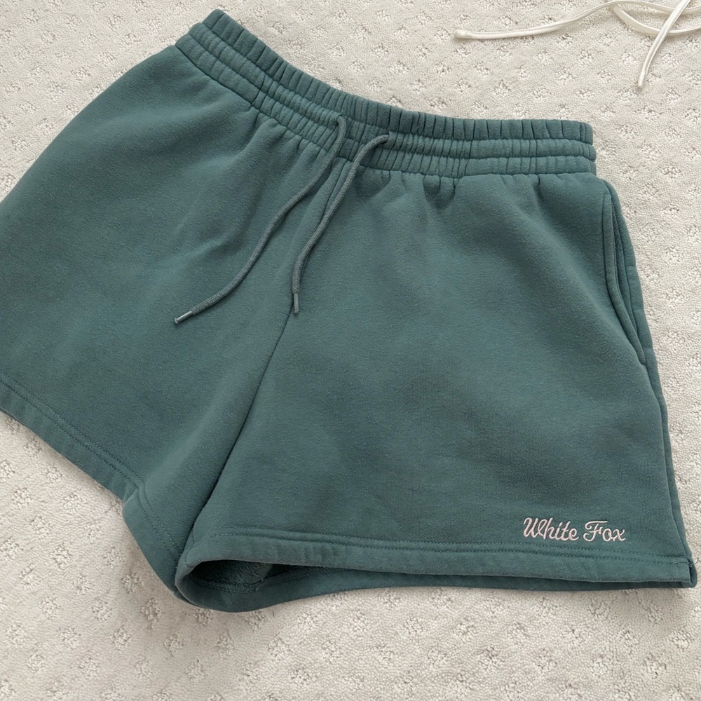 White Fox Sweatshorts